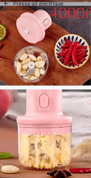 Mini Hachoir Électrique Pratique