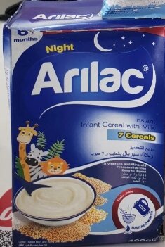 Arilac) Arilac Instant Infant Cereal with Milk 7 Cereals