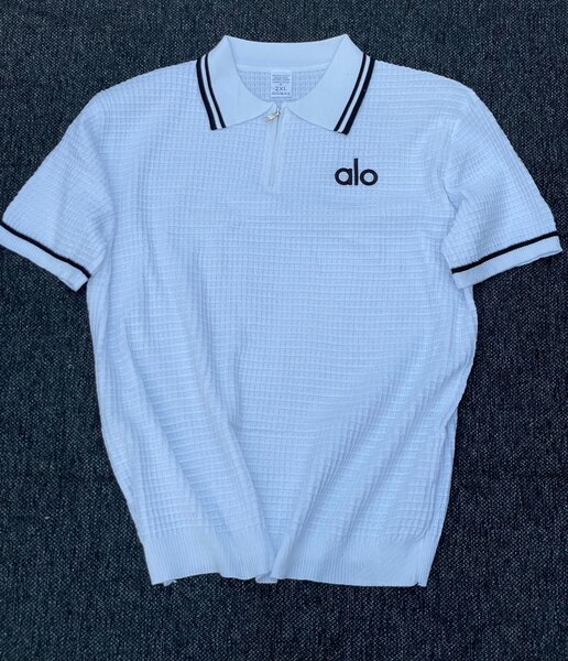 Polo blanc "alo" pour hommes