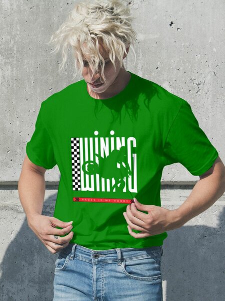 Wining Bike Race T-shirt
