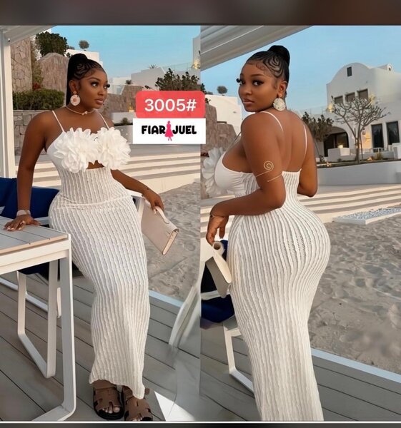 Robe Longue Évasée Élégante