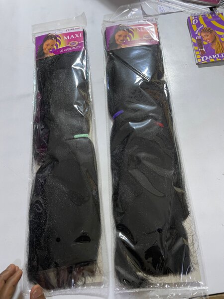 Extensions de cheveux synthétiques