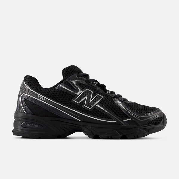 New balance 740 black silver