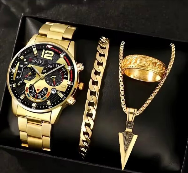 Ensemble Montres et Bijoux Homme