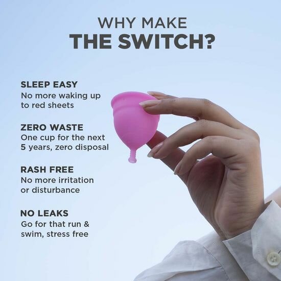High-Quality Menstrual Cup  Reusable & Comfortable