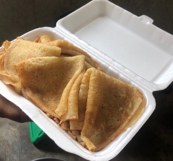 Délicieuses crêpes nature