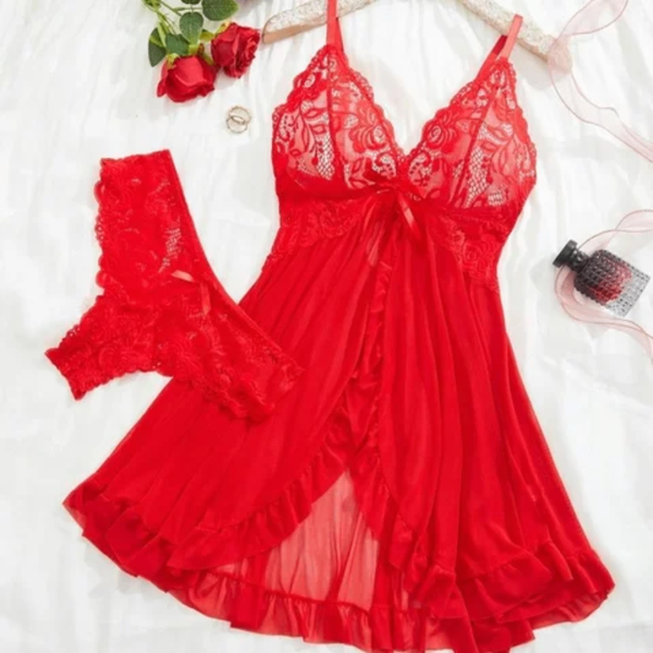 Nuisette en dentelle sexy