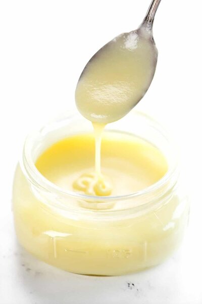 Chocolat blanc sauce