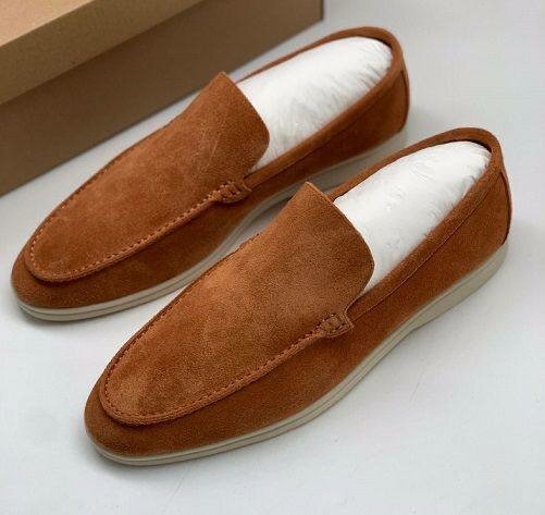 Mocassins Élégants en Daim