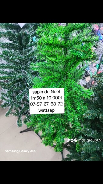 Sapin de Noël synthétique