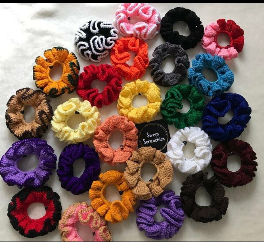 Lot de chouchous colorés