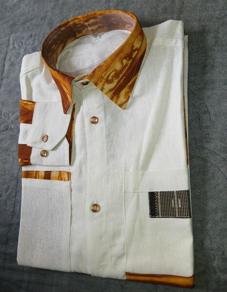 Chemise homme bicolore élégante