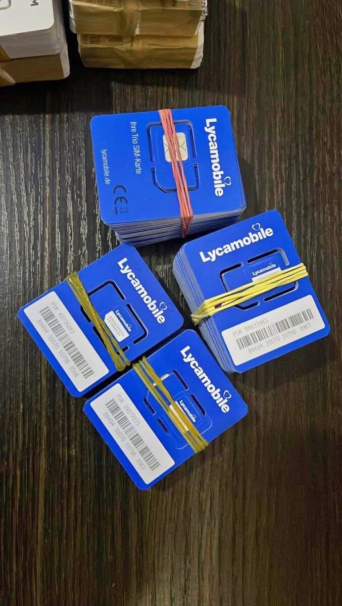 Cartes SIM Prépayées