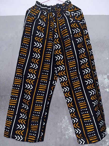 Pantalons ethniques imprimés