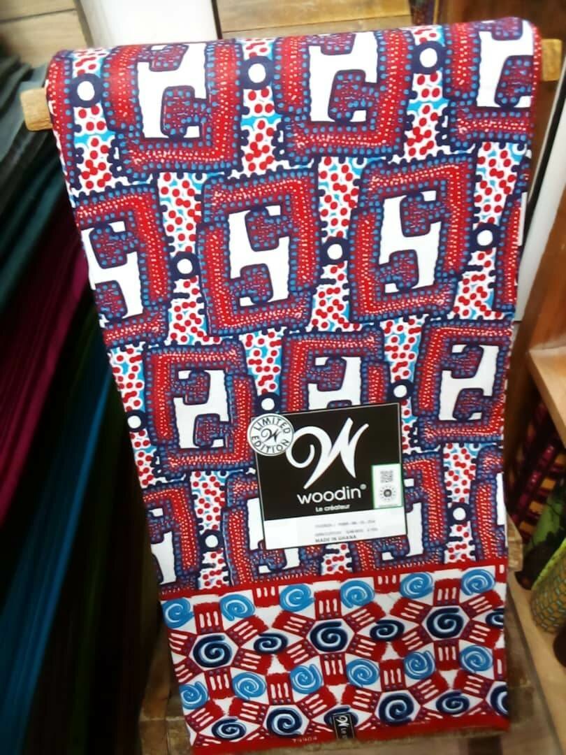 Tissu Wax Africain Coloré