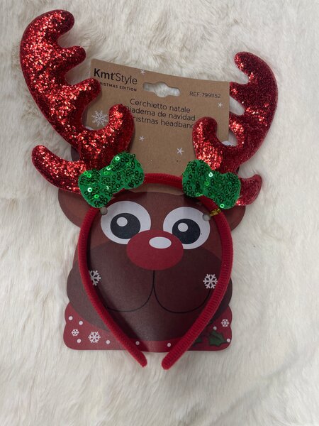 Serre-tête Noël Renne Étincelant