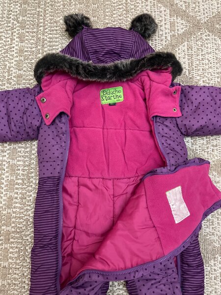 Детский зимний комбинезон