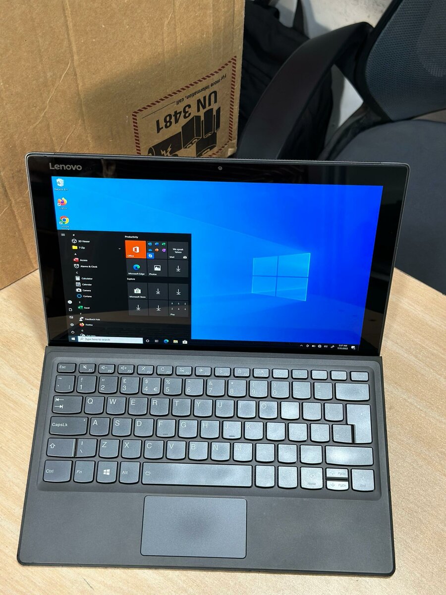 Lenovo 20M3 Detachable Laptop(2-in-1 Tablet PC with SIM)