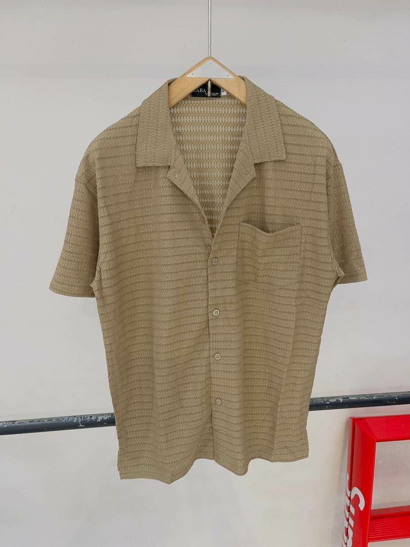 Zara button up shirts