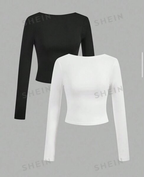 Tops élégants manches longues