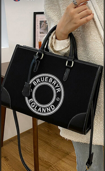 Sac à main tendance noir