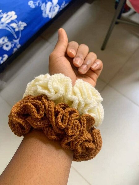 Chouchou au crochet