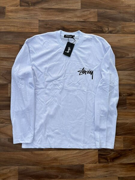 T-Shirt Blanche Stussy Homme