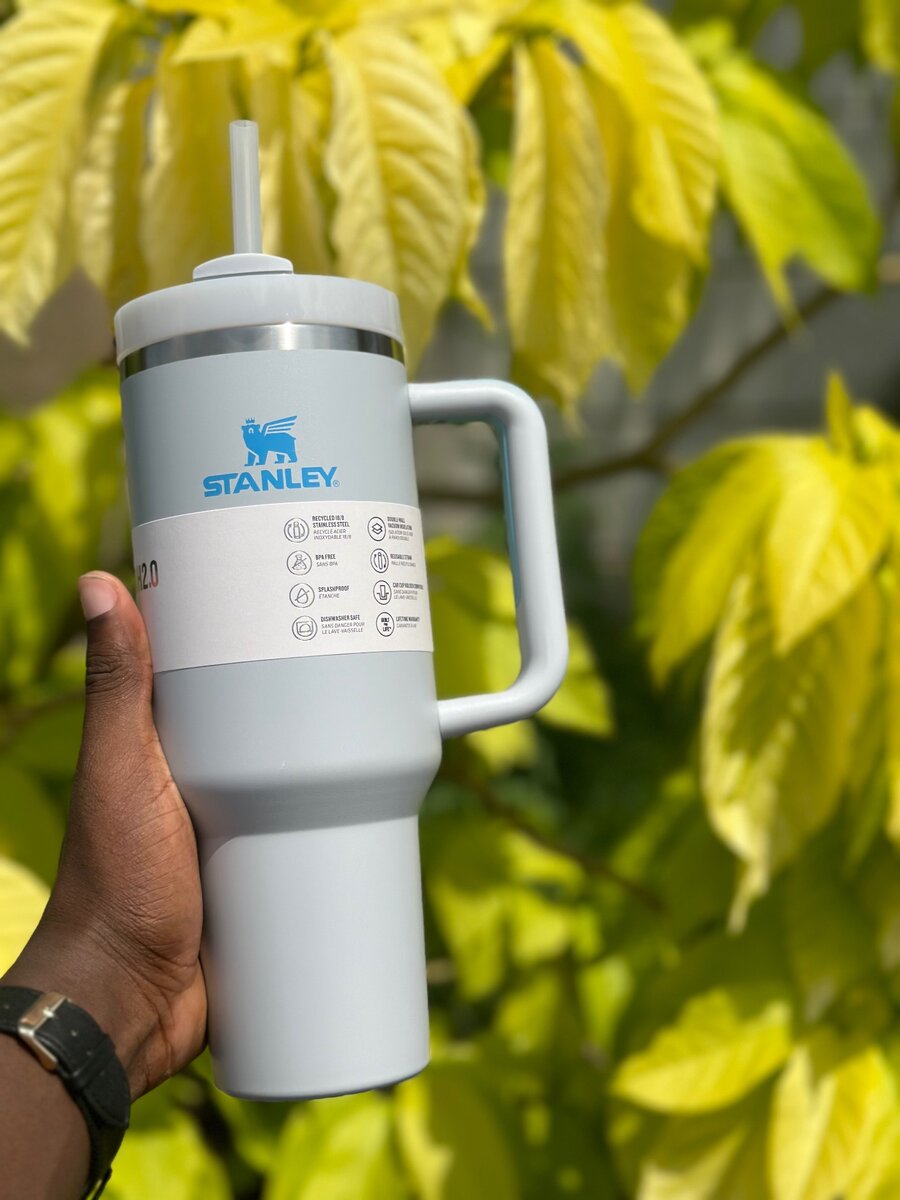 Matte Grey Stanley Tumbler 40oz