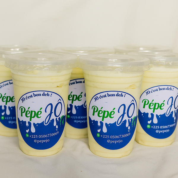 5 pots de 250ml de Yaourts