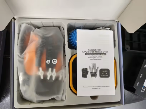 Rechargeable Robotic Hand Therapy Gloves for Stroke Recovery