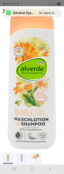 Shampooing & Lotion Bébé Bio