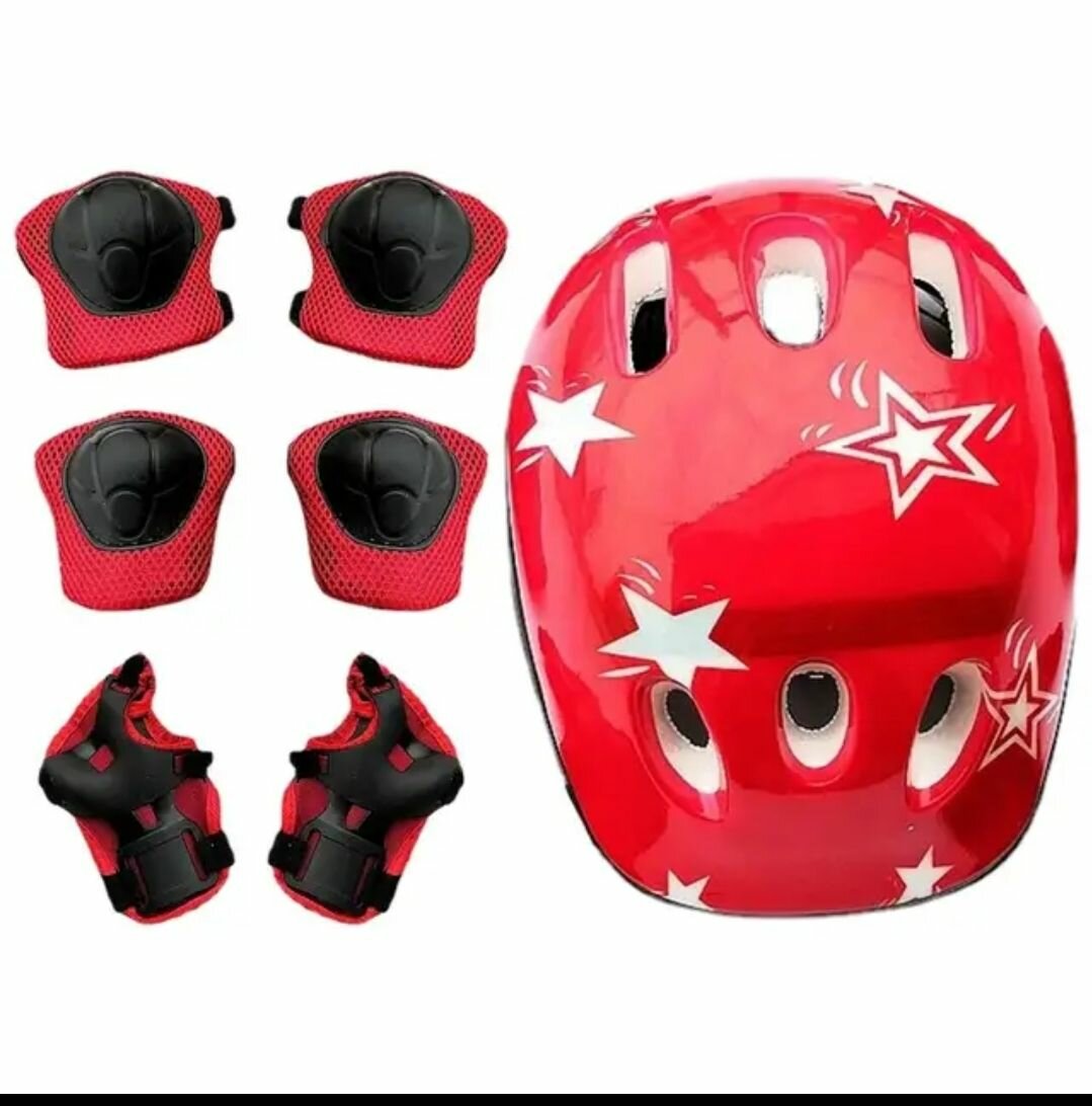 Bike Helmet Knee for 5-16 Years Kids Protective Gear Set