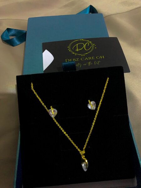 Necklace with earrings