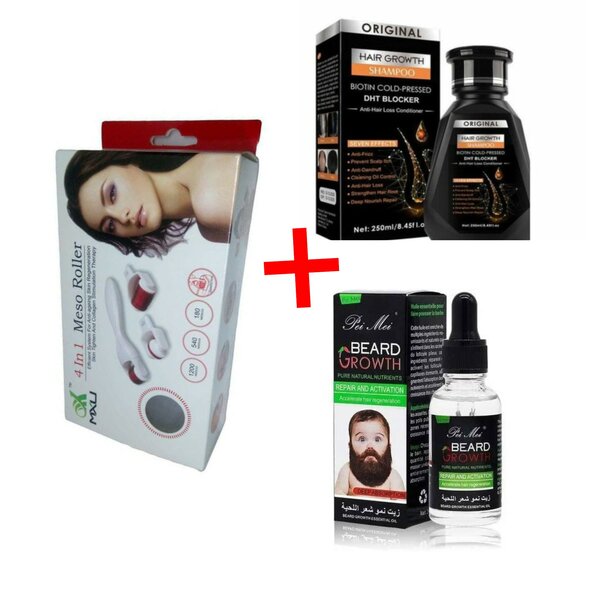 Coffret Croissance Cheveux Barbe