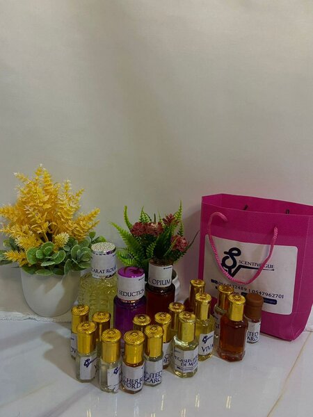 Men and women's oil perfume