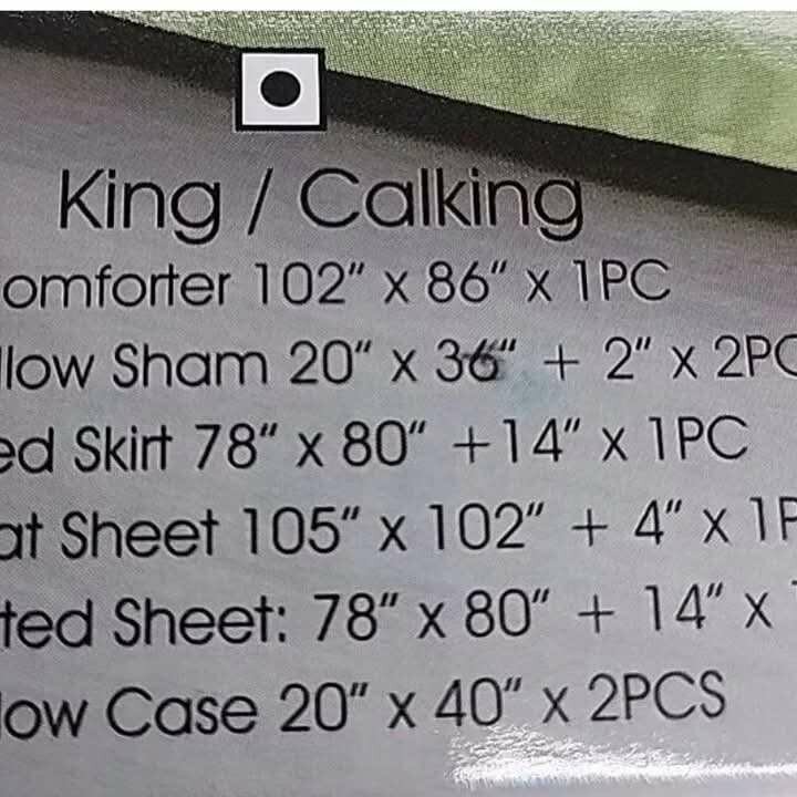 Luxury 8 piece Dobby Strips Comforter Set King Size