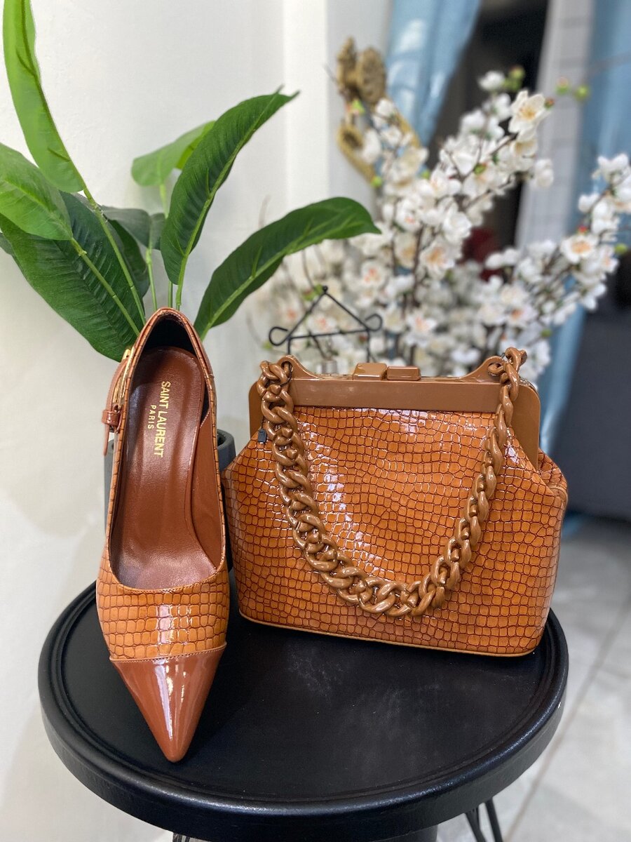 Luxury Bag and Heels size 41