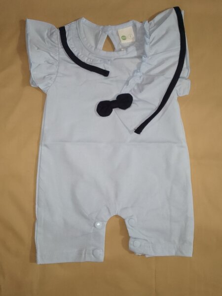 Combinaison bleu ciel fillette