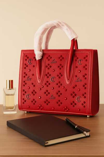 Sac à main rouge élégant