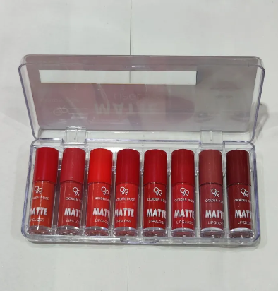 Lip Gloss Matte Pack of 8
