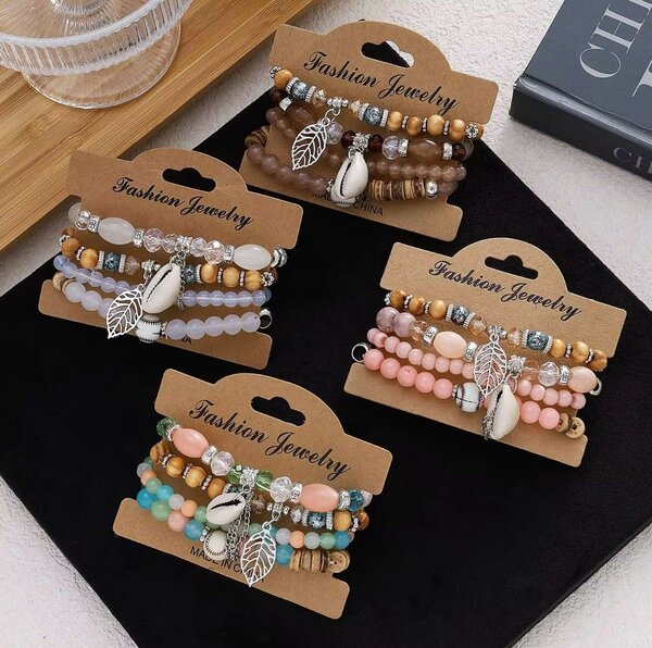 Bracelets Bohême chic multicol