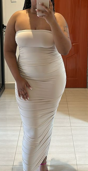 Ruched Tub Dress