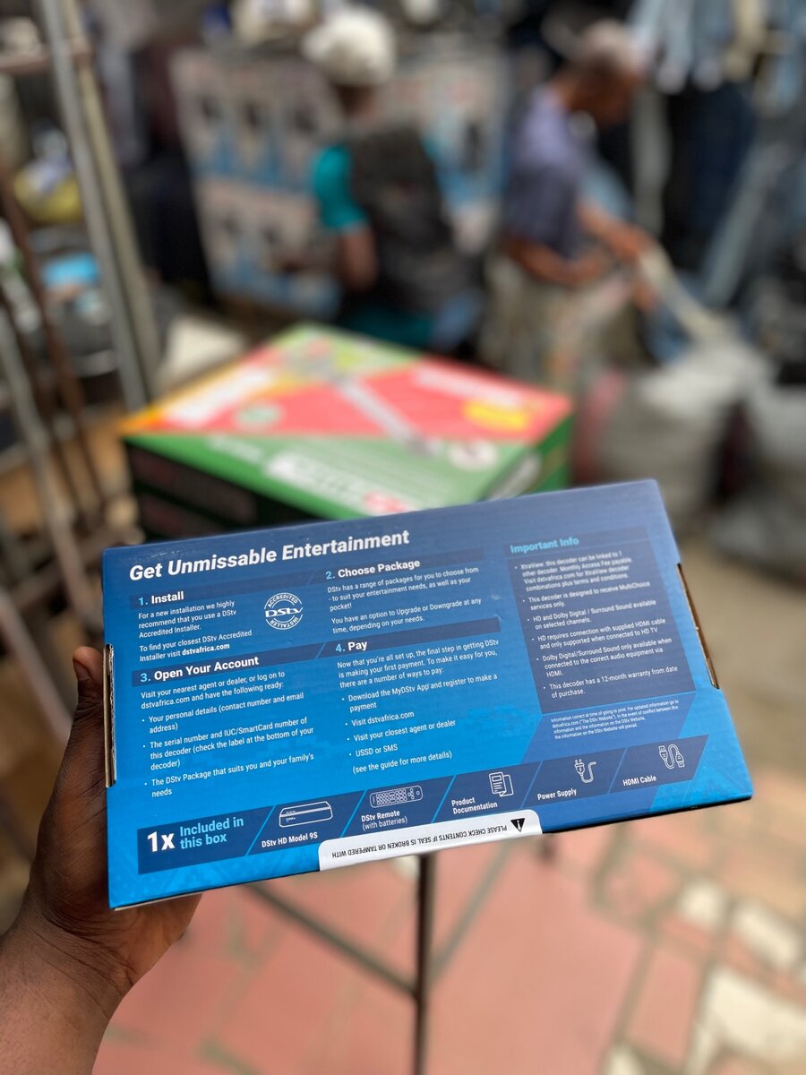 DSTV decoder and Dish