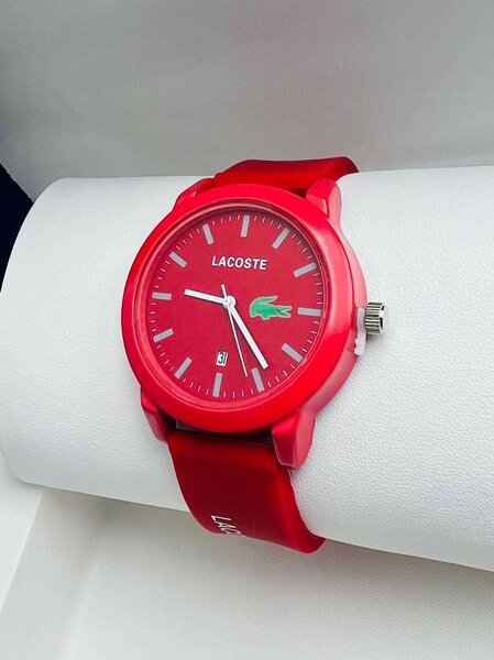 Montre Rouge Lacoste Sport