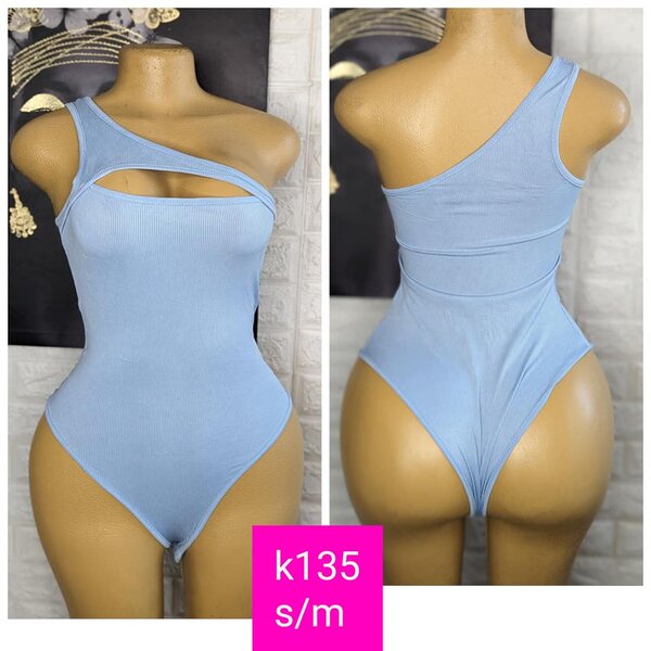 Beautiful and stylish women's bodysuit blue