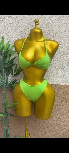Bikini vert femme élégant