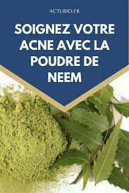 Poudre de Neem Anti-Acné