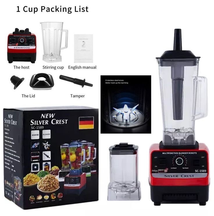 Silver crest commercial blender