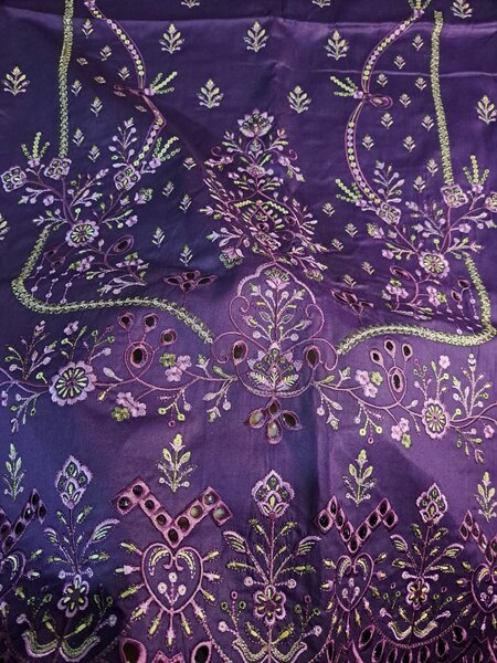 Embroidered lawn 3pc suit