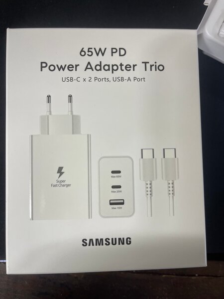 Samsung 65W Power Adapter Trio